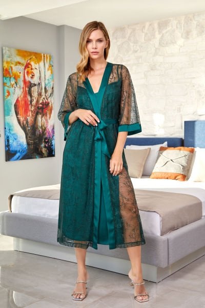 Dantel Midi Boy Sabahlık CossybyAqua 24616