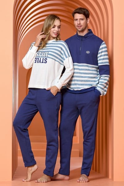 Çizgi Desen Spor 2'li Takım CossybyAqua 25280