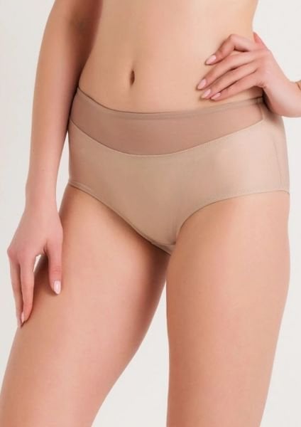 Geniş Kenarlı Yüksek Bel Tüllü Külot Magicform 783