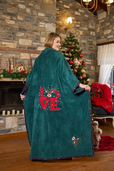 Welsoft Ekose Desenli Tv Battaniyesi CossybyAqua AQ1004