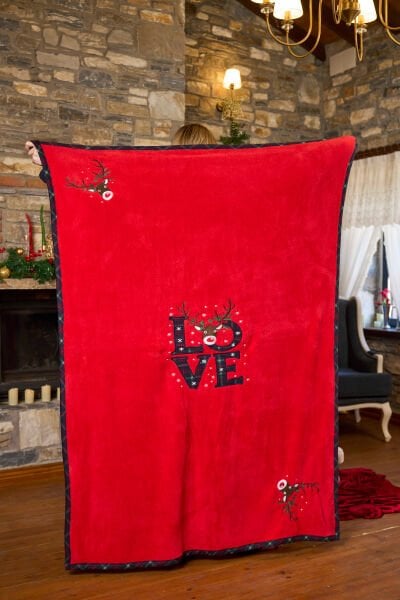 Welsoft Ekose Desenli Tv Battaniyesi CossybyAqua AQ1004