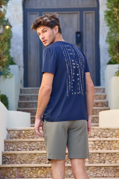 Kısa Kol Erkek Şort Takım Cossy By Aqua 25950