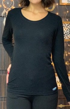 AQUA CM2512 THERMAL YUVARLAK YAKA UZUN KOL UNISEX T-SHIRT