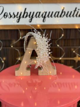 AQUA BONCUKLU TÜYLÜ LOHUSA TACI