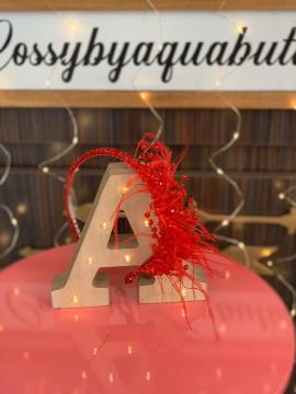 AQUA BONCUKLU TÜYLÜ LOHUSA TACI