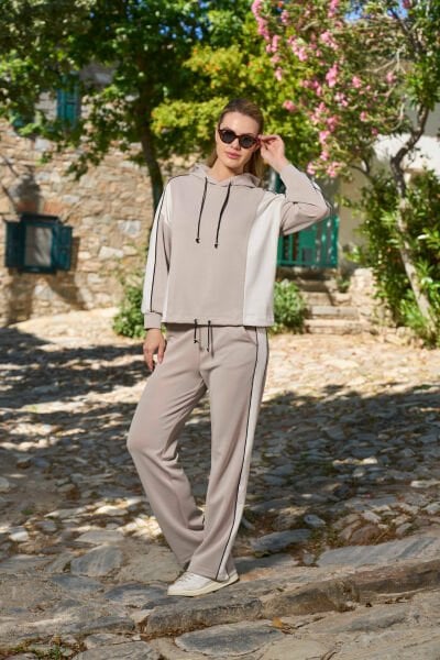 Kapüşonlu Spor Eşofman Takımı CossybyAqua 26027