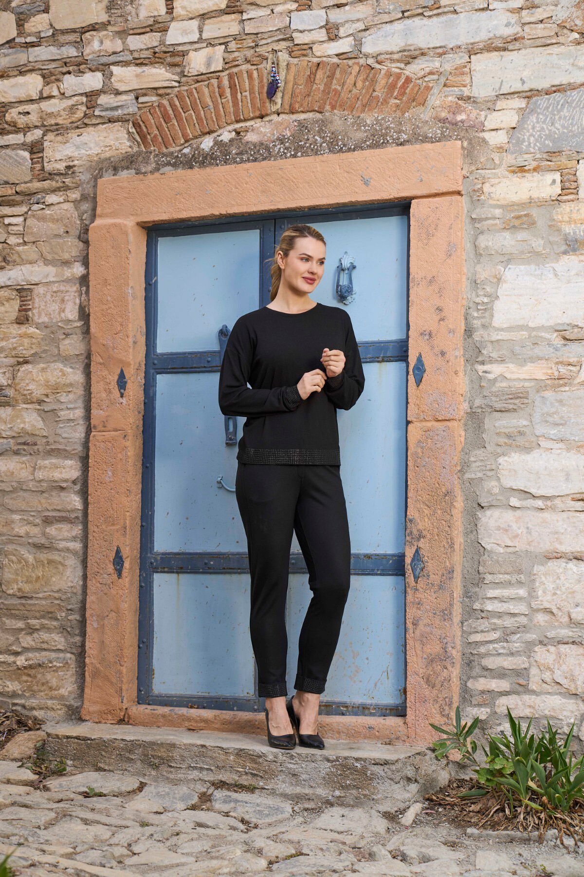 Uzun Kol Baskılı 2'li Spor Takım CossybyAqua 26028