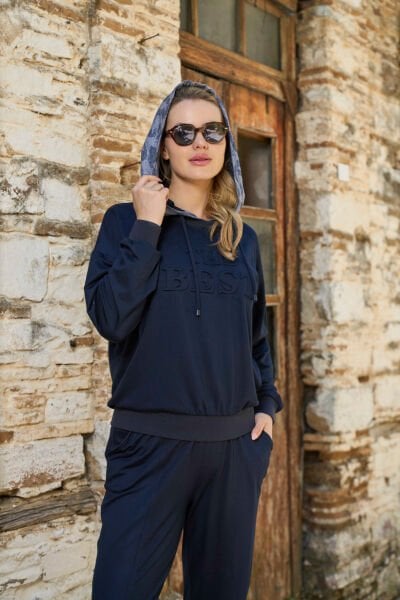 Kapüşonlu Spor Eşofman Takım CossybyAqua 26040