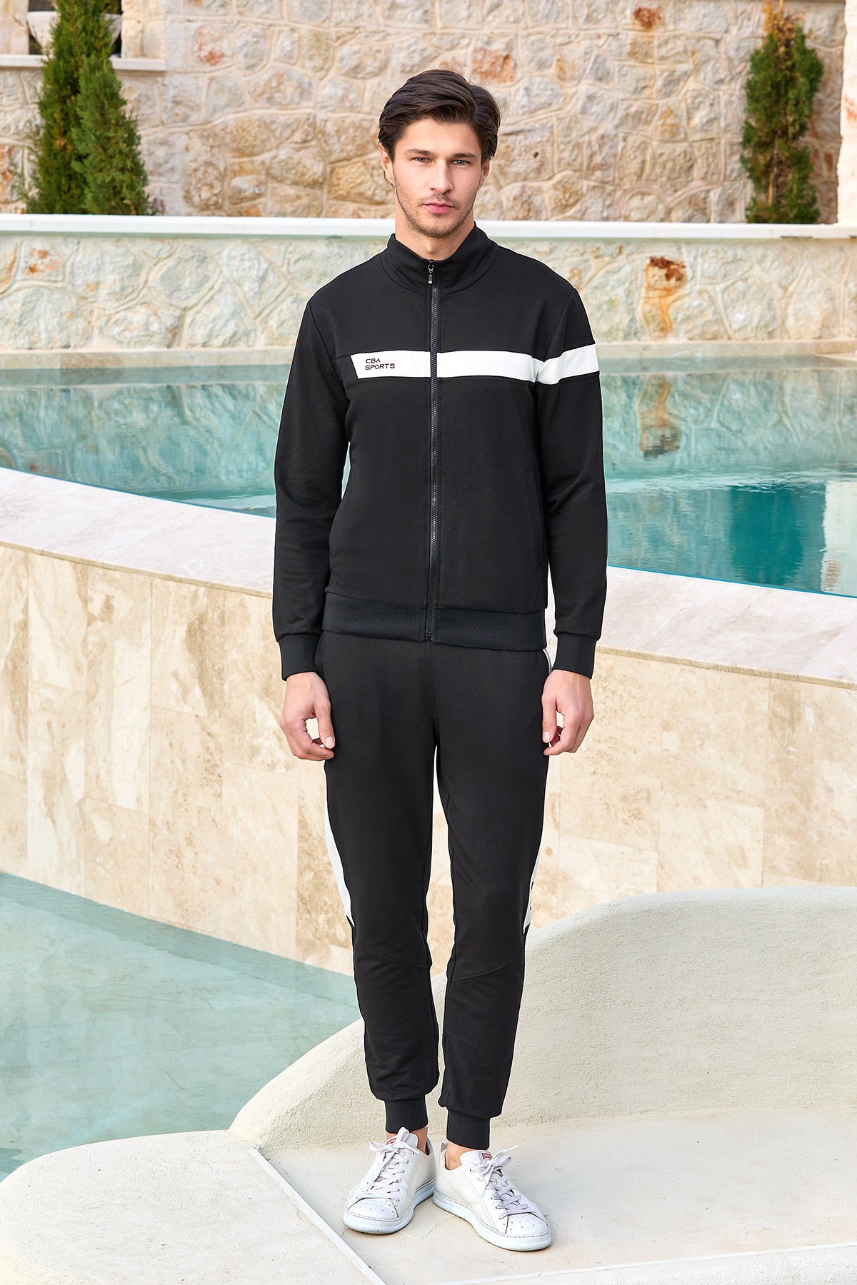 Dik Yaka Erkek Eşofman Takım CossybyAqua 25935