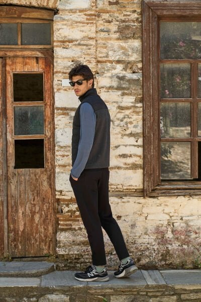 Spor Erkek 3'lü Yelekli Takım CossybyAqua 26184