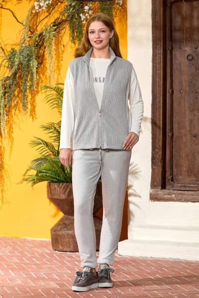 3'Lü Yelekli Takım Cossy by Aqua 25226 38