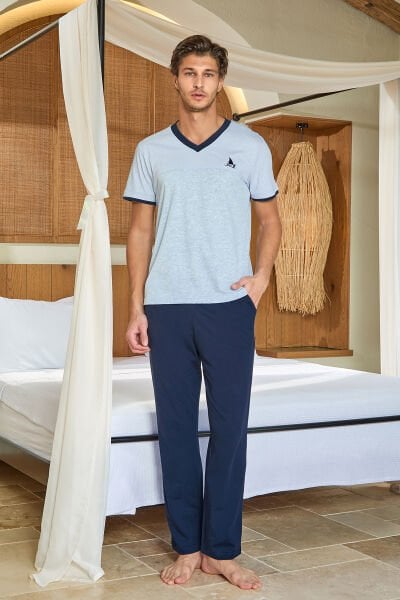 Kısa Kol Pijama Takımı Cossy by Aqua 25922