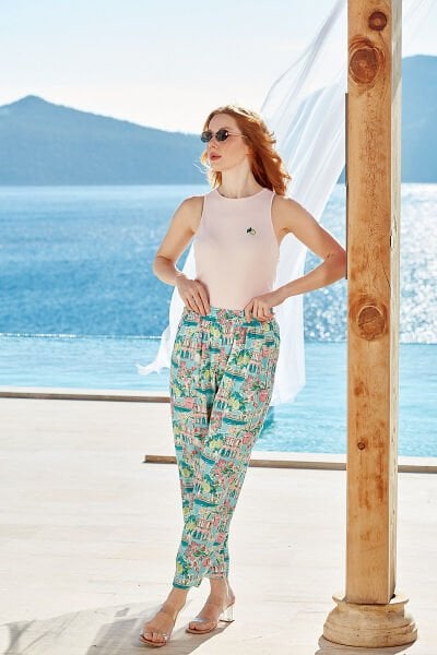 Kolsuz Desenli Spor 2'li Takım CossybyAqua 26721