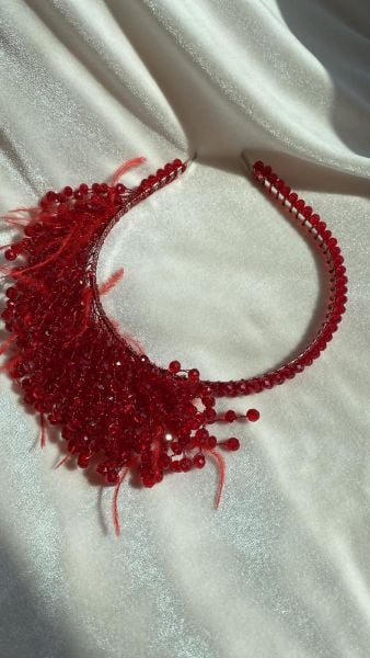 Tüylü Kristal Taç INT026