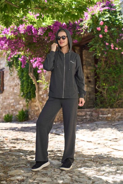 Kapüşonlu Spor Eşofman Takımı CossybyAqua 26123