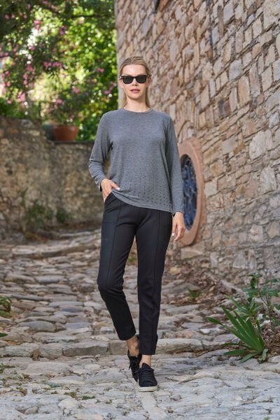 Taş Baskılı Büyük Beden Spor 2'li Takım CossybyAqua 26140