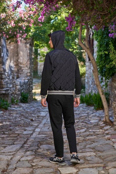 Kapüşonlu Erkek Eşofman Takımı CossybyAqua 26180