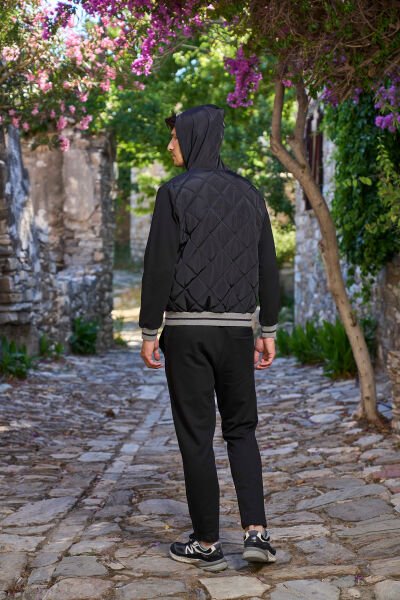 Kapüşonlu Erkek Eşofman Takımı CossybyAqua 26180