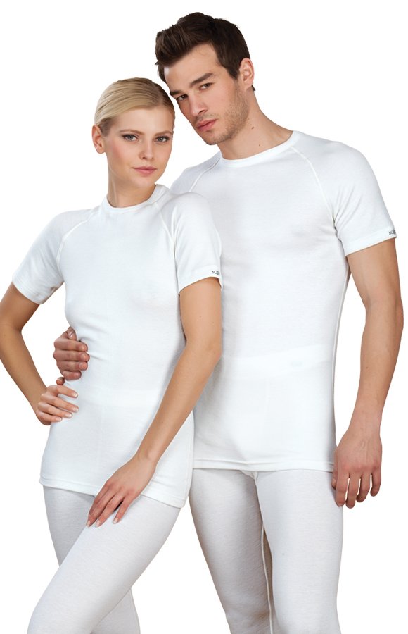 AQUA CM2501 THERMAL SIFIR YAKA KISA KOL T-SHIRT UNISEX