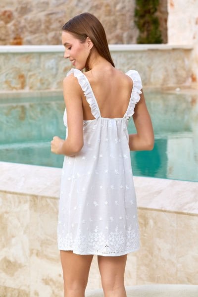 Askılı Fisto Detay Gecelik CossybyAqua 25549
