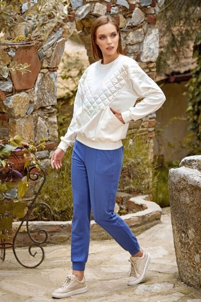 Kapitone Detay Spor 2'li Takım CossybyAqua 24239
