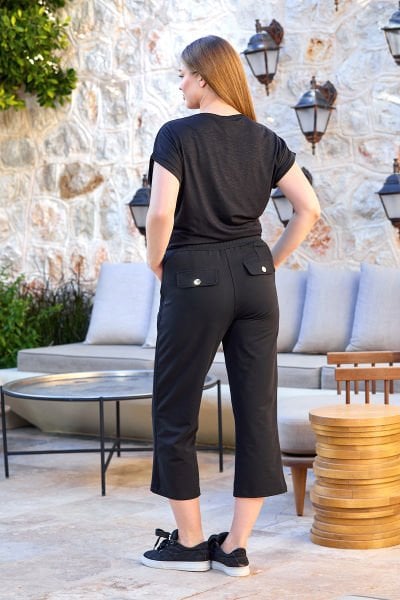 Kısa Kol 2'li Kapri Takım CossybyAqua 25830