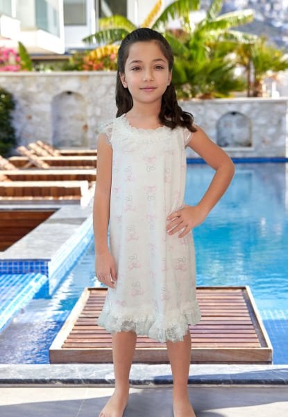 Desenli Çocuk Gecelik Cossy by Aqua 24983