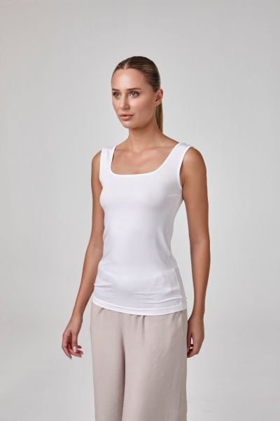Kadın Askılı Body T-Shirt Fit Kalıp Relactive2616