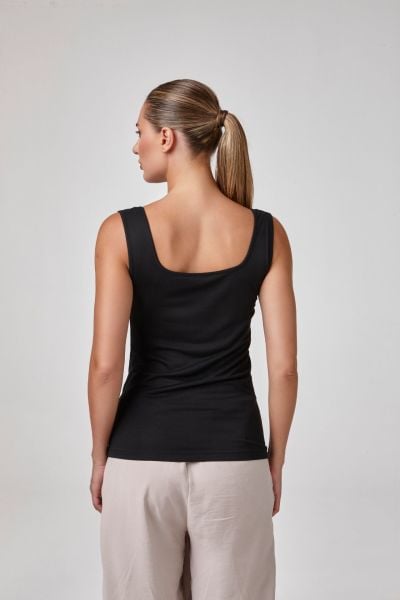 Kadın Askılı Body T-Shirt Fit Kalıp Relactive2616
