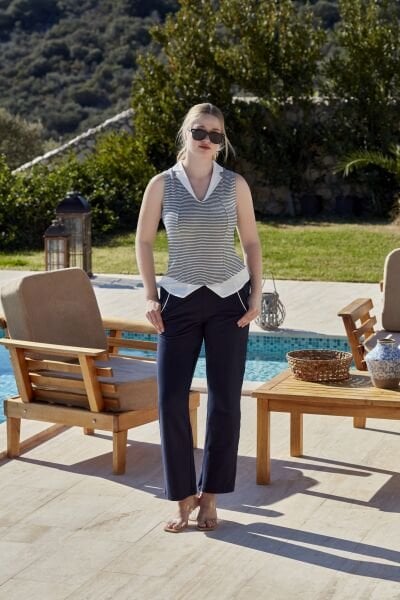 Çizgi Desen Spor 2'li Takım CossybyAqua 26729