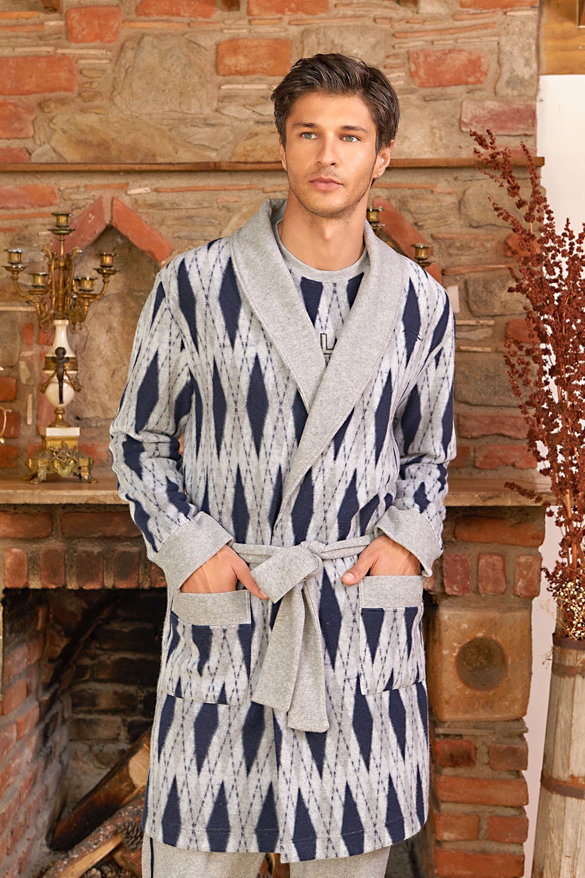 Erkek Polar Ropdöşambır Cossy by Aqua 24421 M