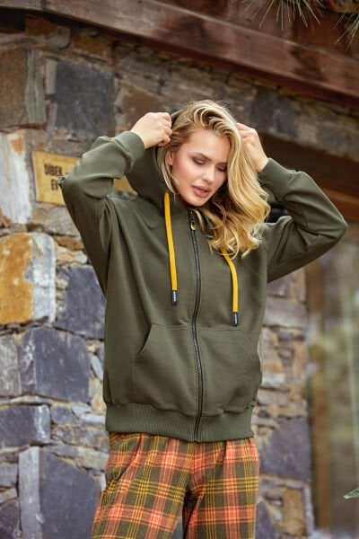 Ekose Desen 3'ü Eşofman Takım Cossy by Aqua 24059