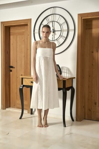 Askılı Midi Gecelik CossybyAqua 26541