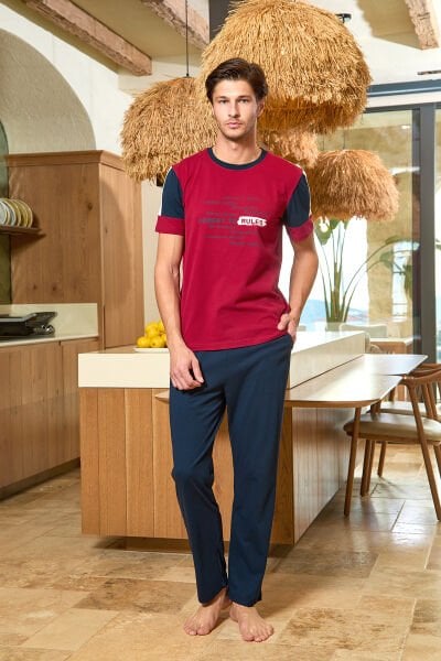 Kısa Kol Erkek Pijama Takım CossybyAqua 25925